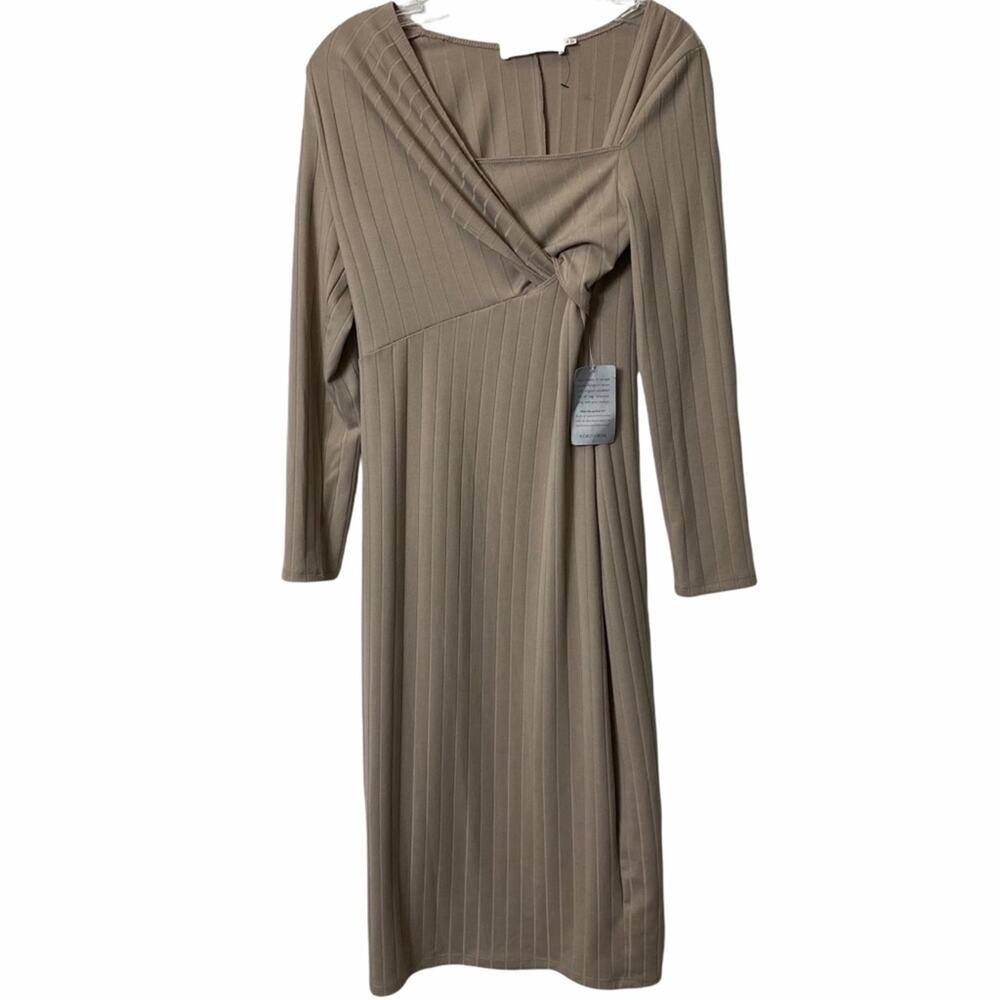 ASTR Ribbed Longsleeve Women Dress Size MEDIUM BRAND NEW
